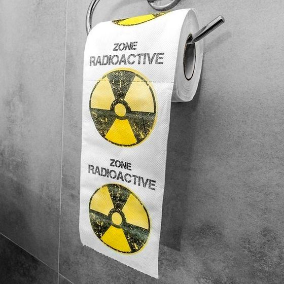 RADIOACTIVE ZONE WC-papír